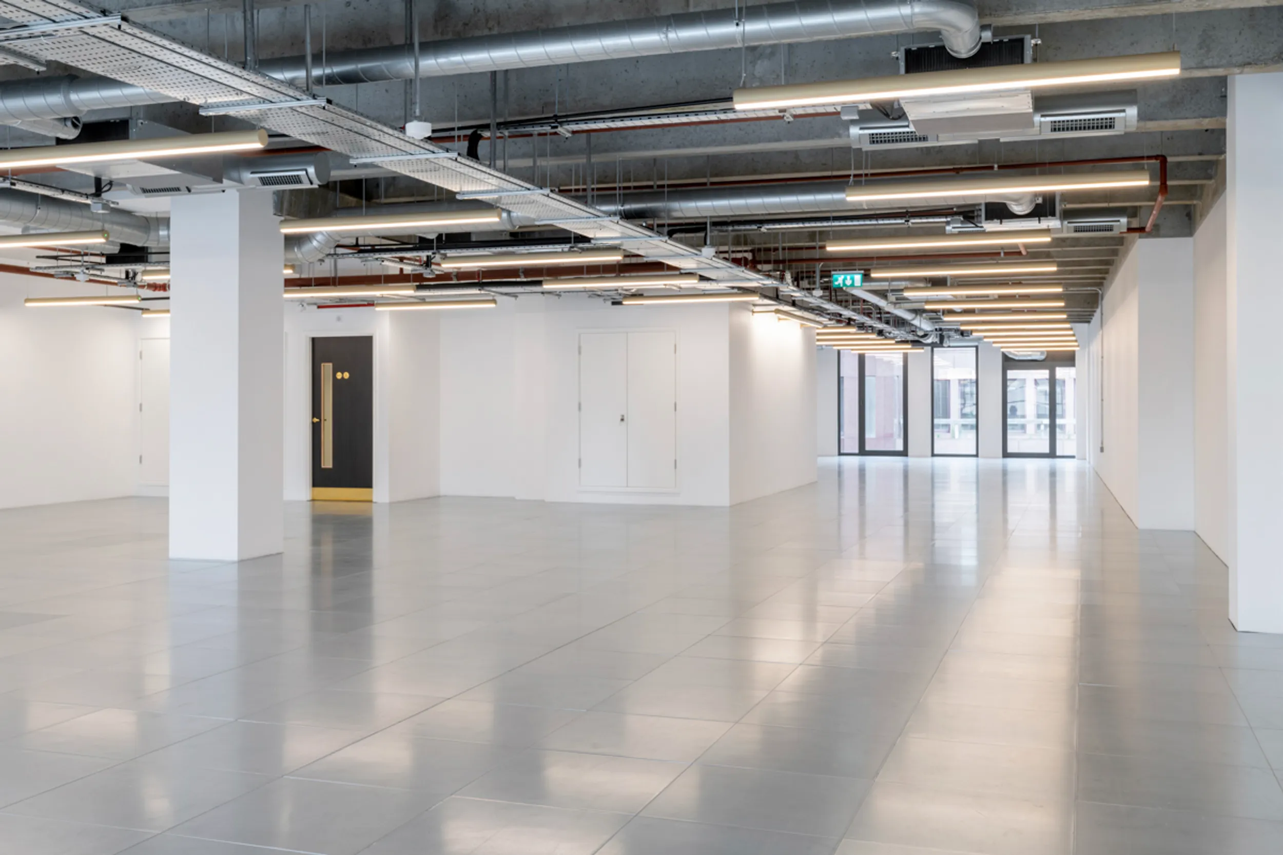 an office which has recently had a cat a fit out