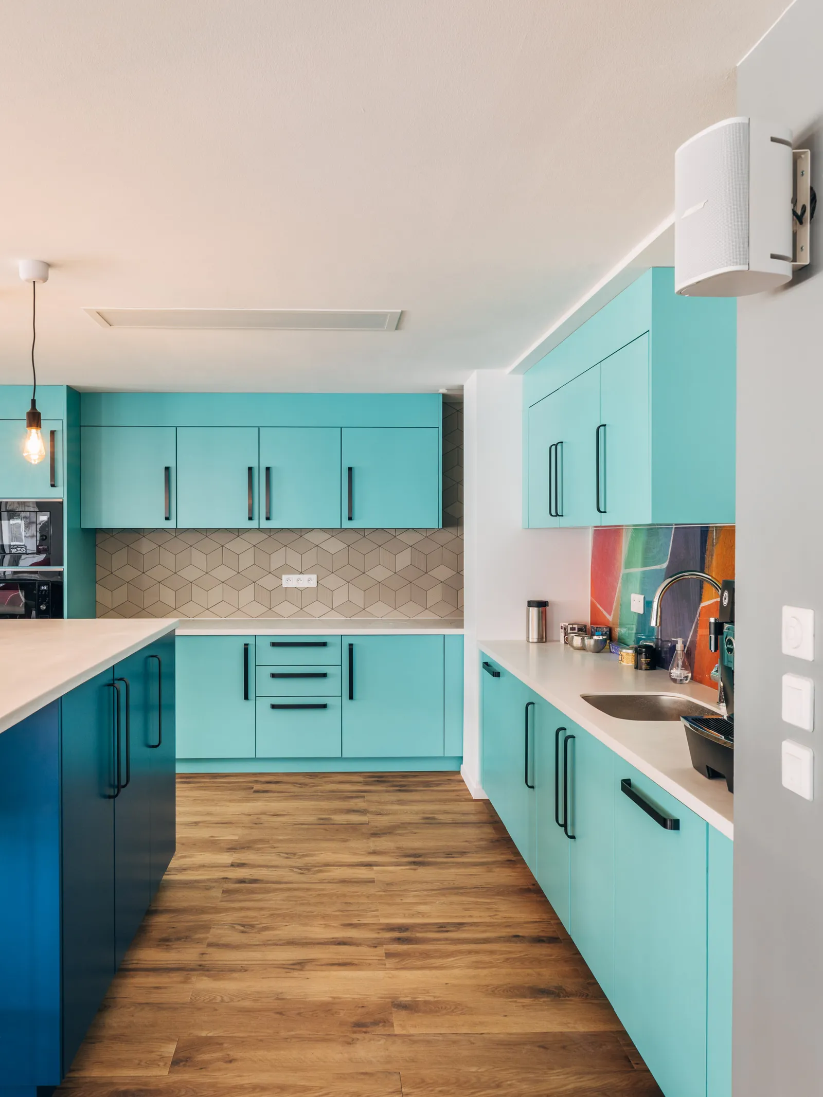 a cat b fit out kitchen area